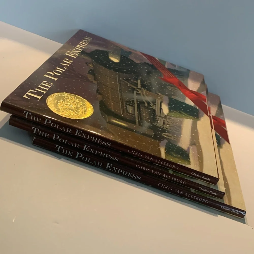 The Polar Express 30th Anniversary Edition Hardcover Book